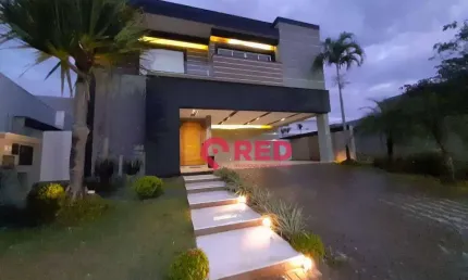 Sobrado com 4 quartos à venda, 395 m² por r$ 3.500.000 - alphaville nova esplanada - votorantim/sp
