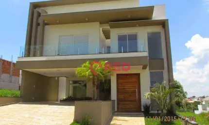 Sobrado com 3 dormitórios à venda, 284 m² por r$ 1.450.000,00 - condomínio golden park alpha - sorocaba/sp