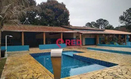 Chácara com 6 dormitórios à venda, 5165 m² por R$ 900.000,00 - Campo do Meio - Araçoiaba da Serra/SP
