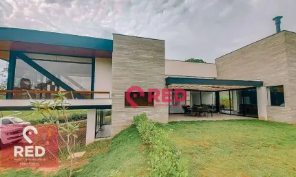Casa com 5 dormitórios à venda, 770 m² por r$ 9.200.000,00 - condomínio terras de são josé ii - itu/sp