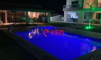 Sobrado com 6 dormitórios à venda, 510 m² por r$ 2.100.000,00 - condominio ninho verde - porangaba/sp