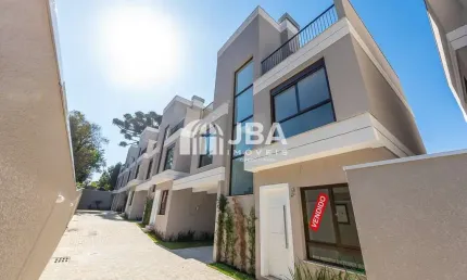 Casa em condomínio fechado com 3 quartos à venda na rua adolfo stedile, 92, bom retiro, curitiba, 129 m2 por r$ 1.020.000