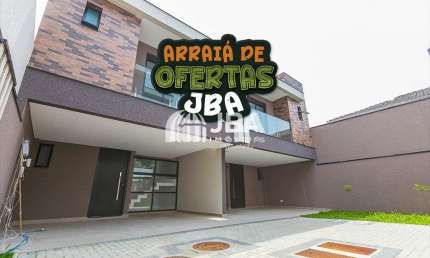 Casa em condomínio fechado com 3 quartos à venda na Rua Vereador Augusto Staben, 333, Bacacheri, Curitiba, 155 m2 por R$ 1.042.750