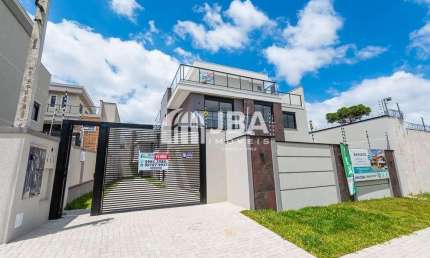 Casa em condomínio fechado com 3 quartos à venda na Rua Allan Kardec, 203, Bom Retiro, Curitiba, 160 m2 por R$ 1.099.000