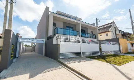 Casa em condomínio fechado com 3 quartos à venda na Rua Venezuela, 469, Bacacheri, Curitiba, 162 m2 por R$ 1.060.000