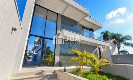 Casa em condomínio fechado com 3 quartos à venda na Rua Joaquim Caetano da Silva, 421, Santa Quitéria, Curitiba, 187 m2 por R$ 1.390.000