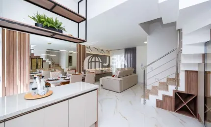 Casa com 3 quartos à venda na rua osmário machado, 345, xaxim, curitiba, 92 m2 por r$ 619.000