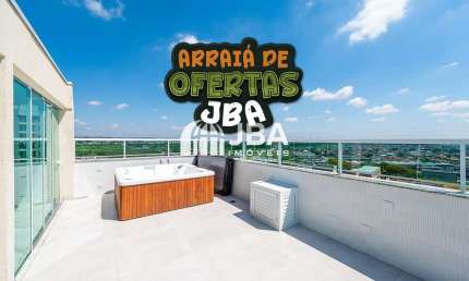Cobertura com 4 quartos à venda na Rua Izabel a Redentora, 455, Silveira da Motta, São José dos Pinhais, 265 m2 por R$ 1.470.000