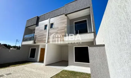 Casa em condomínio fechado com 3 quartos à venda na antônio floriano filho, 61, xaxim, curitiba, 103 m2 por r$ 710.000
