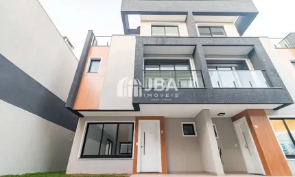 Casa em condomínio fechado com 3 quartos à venda na Rua Senador Roberto Glaser, 264, Jardim das Américas, Curitiba, 134 m2 por R$ 1.100.000
