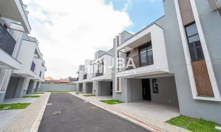 Casa em condomínio fechado com 3 quartos à venda na Avenida Florianópolis, 248, Cajuru, Curitiba, 104 m2 por R$ 639.000
