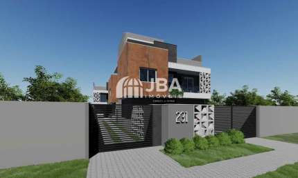 Casa em condomínio fechado com 3 quartos à venda na Rua Professora Júlia Valery Legat Neal, 231, Xaxim, Curitiba, 131 m2 por R$ 696.320