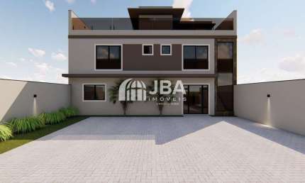 Casa em condomínio fechado com 4 quartos à venda na Laura Lopes dos Santos, 24, Estância Pinhais, Pinhais, 165 m2 por R$ 1.058.000