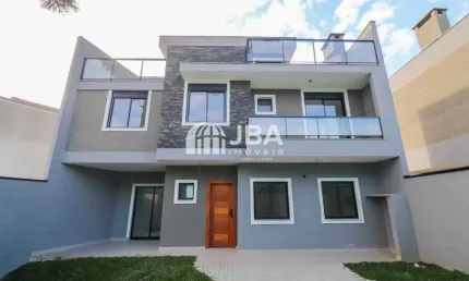 Casa em condomínio fechado com 3 quartos à venda na Rua Tenente-Brigadeiro Francisco de Assis Corrêa de Mello, 146, Jardim das Américas, Curitiba, 142 m2 por R$ 1.075.000