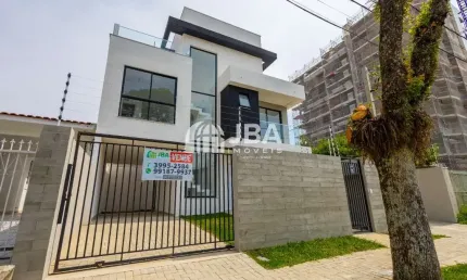 Casa em condomínio fechado com 3 quartos à venda na rua antônio geronasso, 51, boa vista, curitiba, 147 m2 por r$ 970.000