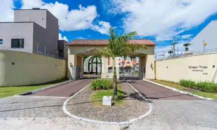 Casa em condomínio fechado com 3 quartos à venda na rua antônio mendes de siqueira, 246, pinheirinho, curitiba, 122 m2 por r$ 799.000