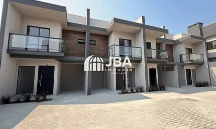 Casa em condomínio fechado com 3 quartos à venda na Rua Humberto Zanato, 25, Pinheirinho, Curitiba, 79 m2 por R$ 540.000