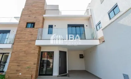 Casa em condomínio fechado com 3 quartos à venda na Doutor Rubens Machado Câmara, 80, Jardim Social, Curitiba, 160 m2 por R$ 1.150.000