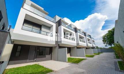 Casa em condomínio fechado com 3 quartos à venda na Rua Lívio Moreira, 536, Ahú, Curitiba, 129 m2 por R$ 919.000