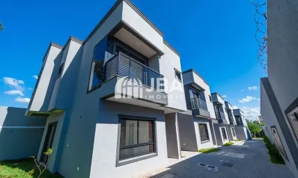 Casa em condomínio fechado com 3 quartos à venda na rua raggi izar, 2023, boqueirão, curitiba, 112 m2 por r$ 769.000
