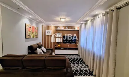 Casa em condomínio fechado com 3 quartos à venda na Miguel Gaska, 171, Capão Raso, Curitiba, 187 m2 por R$ 624.990