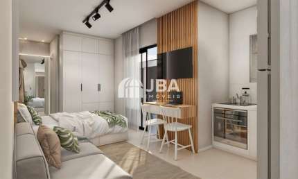 Kitnet / Stúdio à venda na Rua Desembargador James Portugal, 420, Santa Cândida, Curitiba, 30 m2 por R$ 236.900