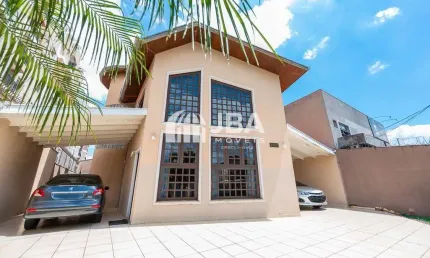 Casa com 3 quartos à venda na rua alcino guanabara, 2151, hauer, curitiba, 320 m2 por r$ 1.190.000