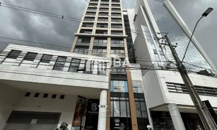 Sala comercial com 2 salas à venda na avenida república argentina, 665, água verde, curitiba, 34 m2 por r$ 285.000