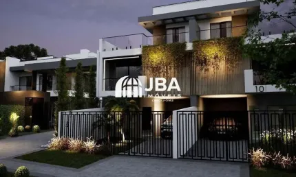 Casa em condomínio fechado com 3 quartos à venda na rua fernando amaro, 1144, alto da rua xv, curitiba, 145 m2 por r$ 1.248.290