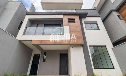 Casa em condomínio fechado com 3 quartos à venda na Rua Omilio Monteiro Soares, 1770, Fanny, Curitiba, 139 m2 por R$ 970.000