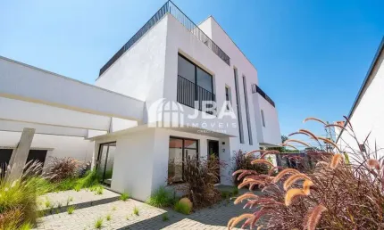 Casa em condomínio fechado com 3 quartos à venda na rua praxedes silva avelleda, 372, santa felicidade, curitiba, 116 m2 por r$ 754.000