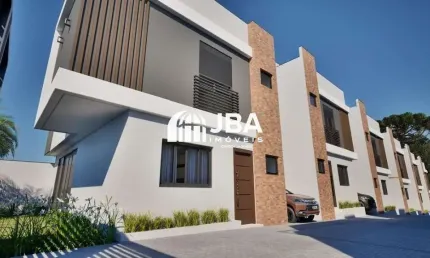 Casa em condomínio fechado com 3 quartos à venda na rua padre joão wislinski, 171, santa cândida, curitiba, 85 m2 por r$ 569.000