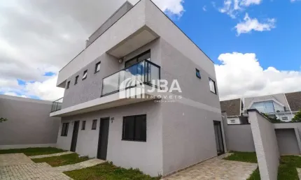 Casa em condomínio fechado com 3 quartos à venda na rua doutor heleno da silveira, 535, boqueirão, curitiba, 126 m2 por r$ 689.000