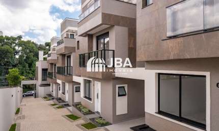 Casa em condomínio fechado com 3 quartos à venda na Rua Paulo Martins, 260, Mercês, Curitiba, 128 m2 por R$ 1.194.399
