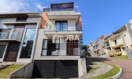 Casa em condomínio fechado com 3 quartos à venda na Rua Júlio Zandoná, 883, Alto Boqueirão, Curitiba, 210 m2 por R$ 1.699.900