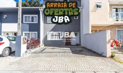 Casa em condomínio fechado com 3 quartos à venda na Rua Dilermando Pereira de Almeida, 255, Pinheirinho, Curitiba, 130 m2 por R$ 649.000