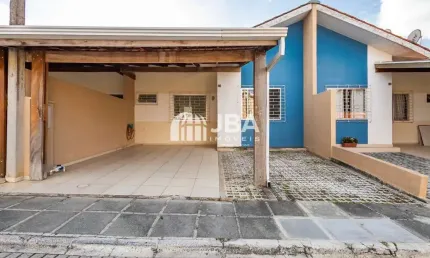 Casa em condomínio fechado com 3 quartos à venda na terminal santa cândida, 1539, santa cândida, curitiba, 60 m2 por r$ 380.000