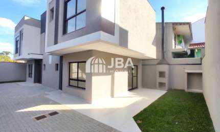 Casa em condomínio fechado com 3 quartos à venda na Frei Egídio Carlotto, 590, Cidade Industrial, Curitiba, 93 m2 por R$ 750.000