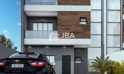 Casa em condomínio fechado com 3 quartos à venda na rua general theodorico gonçalves guimarães, 900, xaxim, curitiba, 139 m2 por r$ 999.000