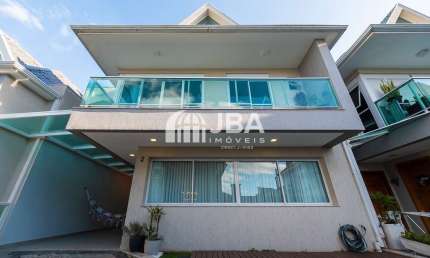Casa em condomínio fechado com 3 quartos à venda na Rua Engenheiro Jayme Matzenbacher, 73, Atuba, Curitiba, 182 m2 por R$ 1.140.000