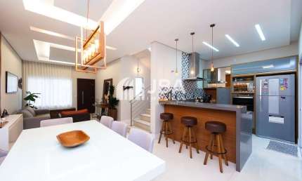 Casa em condomínio fechado com 3 quartos à venda na Rua Coronel José Carvalho de Oliveira, 1756, Uberaba, Curitiba, 205 m2 por R$ 1.480.000