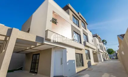 Casa em condomínio fechado com 3 quartos à venda na rua primeiro ministro brochado da rocha, 262, pilarzinho, curitiba, 101 m2 por r$ 708.000