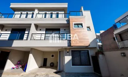 Casa em condomínio fechado com 3 quartos à venda na Rua Allan Kardec, 185, Bom Retiro, Curitiba, 201 m2 por R$ 1.650.000