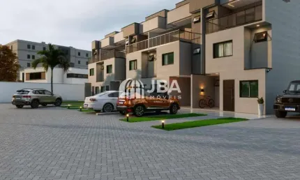 Casa em condomínio fechado com 3 quartos à venda na Rua Piauí, 1236, Parolin, Curitiba, 106 m2 por R$ 420.000
