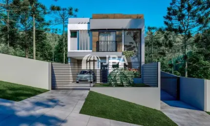 Casa com 3 quartos à venda na rua joão havro, 1716, boa vista, curitiba, 118 m2 por r$ 769.000