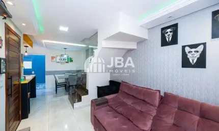 Casa em condomínio fechado com 3 quartos à venda na Jerusalém, 201, Alto Boqueirão, Curitiba, 61 m2 por R$ 479.000
