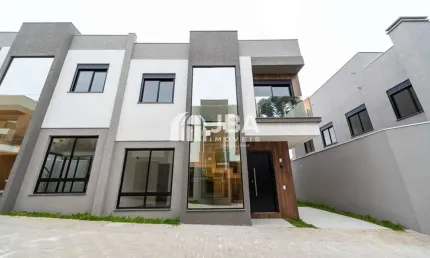Casa em condomínio fechado com 3 quartos à venda na rua francisco moro, 331, portão, curitiba, 94 m2 por r$ 740.000