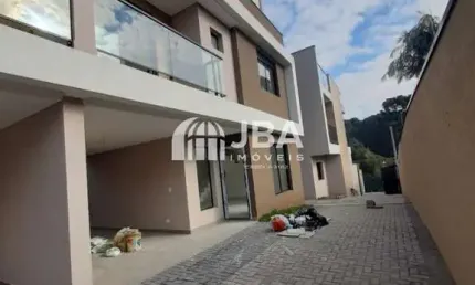 Casa em condomínio fechado com 3 quartos à venda na rua andré ferreira camargo, 57, xaxim, curitiba, 135 m2 por r$ 799.900