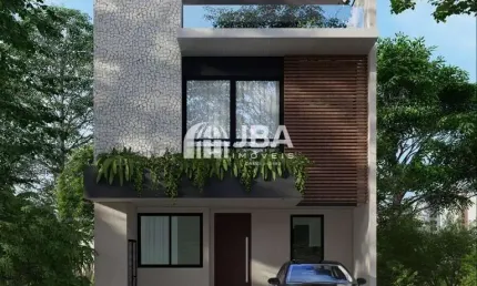 Casa em condomínio fechado com 3 quartos à venda na rua jorge brey, 178, alto boqueirão, curitiba, 141 m2 por r$ 1.174.400