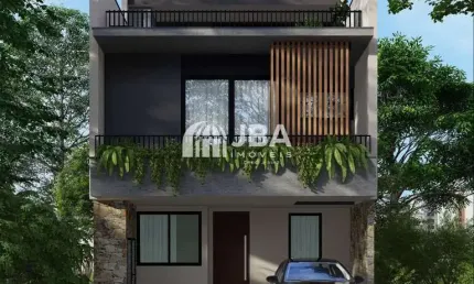 Casa em condomínio fechado com 3 quartos à venda na rua jorge brey, 178, alto boqueirão, curitiba, 147 m2 por r$ 1.229.920